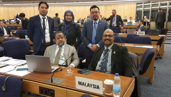 KEHADIRAN KE MESYUARAT ANTARABANGSA SUB-COMMITTEE ON NAVIGATION, COMMUNICATION, SEARCH AND RESCUE (NCSR 7)